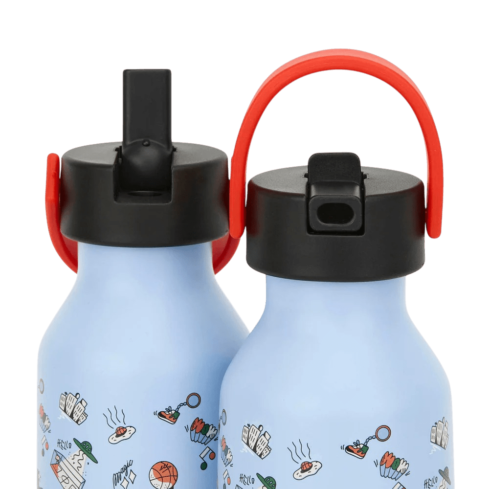 Hello Hossy - Baby Bottles & Accessories - Dunk Water Bottle - Dunk / Blue - Tummy Time