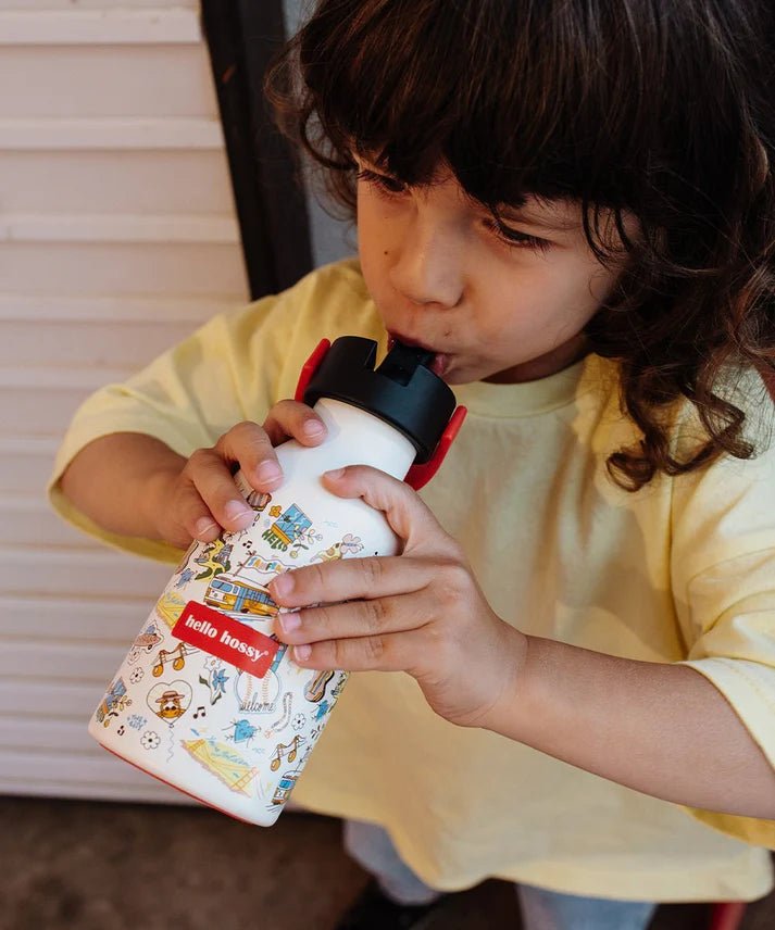 Hello Hossy - Baby Bottles & Accessories - Water Bottle - San Francisco - Tummy Time