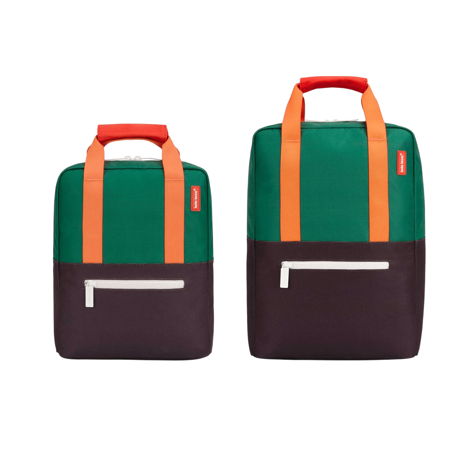 Hello Hossy - Bags & School Bags - Mini Bag Dark Green - Dark Blue / Green / Orange - Tummy Time