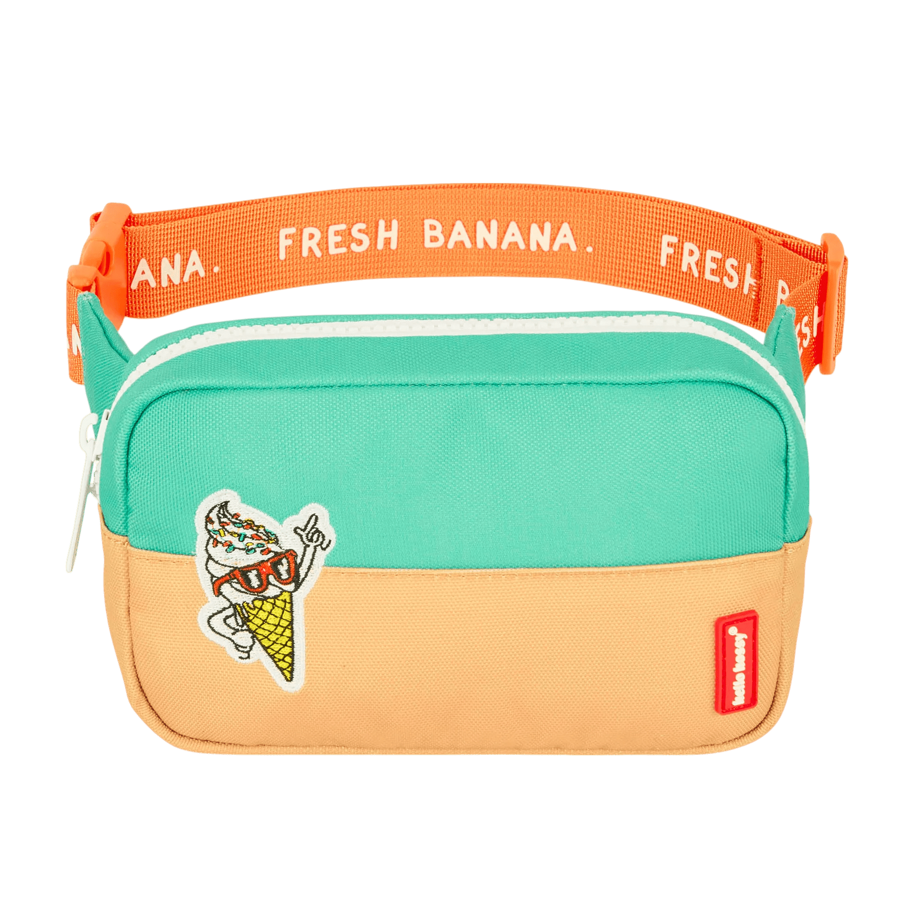 Hello Hossy - Bags & School Bags - Mini Gelato Fanny Pack - Blue / Beige - Tummy Time