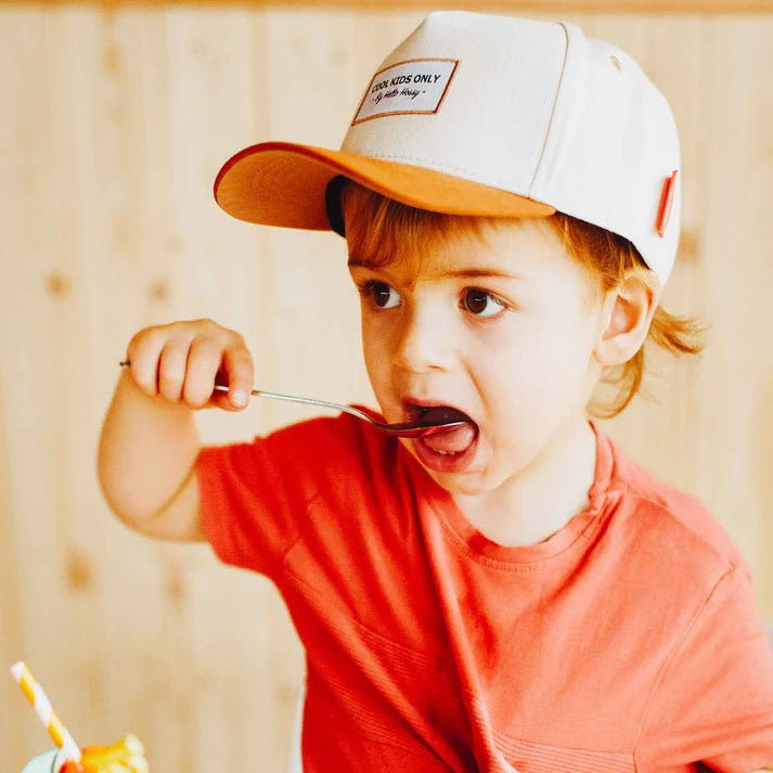 Hello Hossy - Hats, Caps & Beanies - Mini Beige Cap - Tummy Time