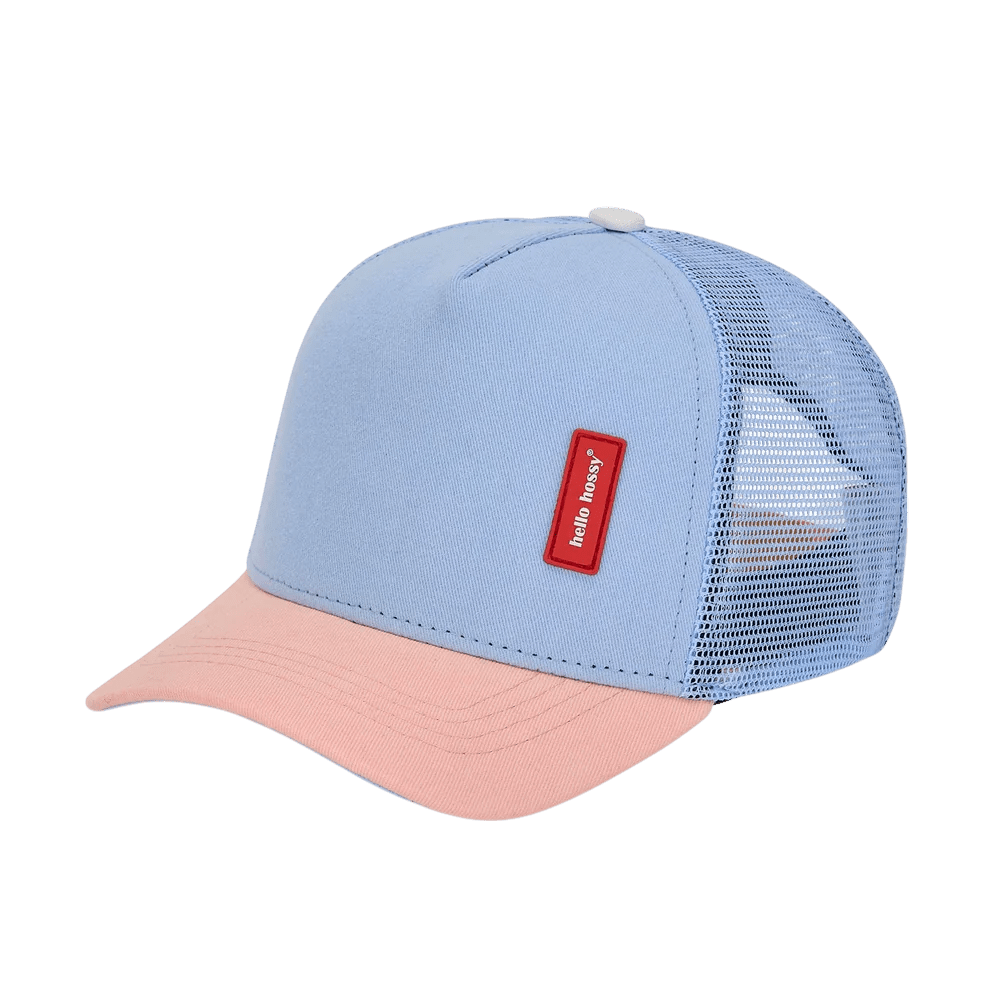 Hello Hossy - Hats, Caps & Beanies - Rubber Hortensia Cap - Blue / Pink - Tummy Time