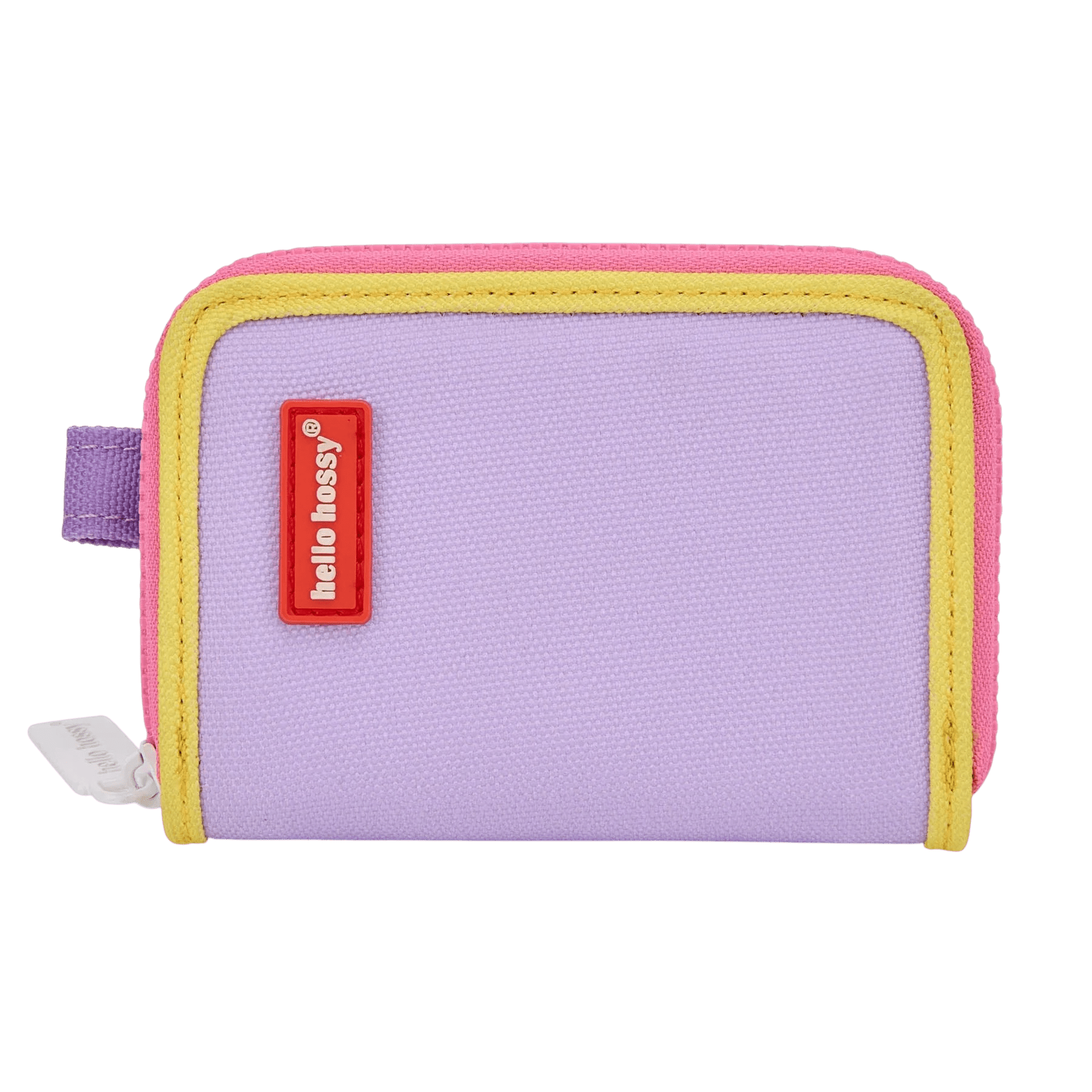 Hello Hossy - Kids Small Accessories - Mini Mauve Coin Purse - Purple / Yellow / Pink - Tummy Time