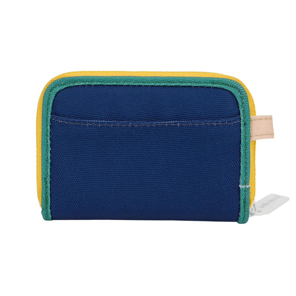 Hello Hossy - Kids Small Accessories - Mini Night Coin Purse - Midnight Blue / Green / Yellow - Tummy Time