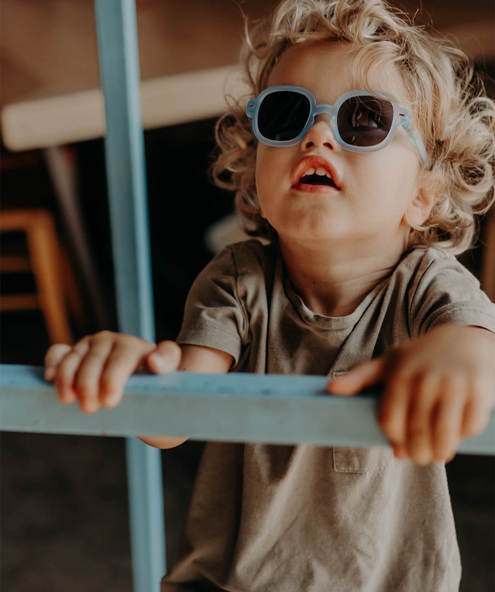 Hello Hossy - Sunglasses - Koody Sky Sunglasses - Light Blue - Tummy Time