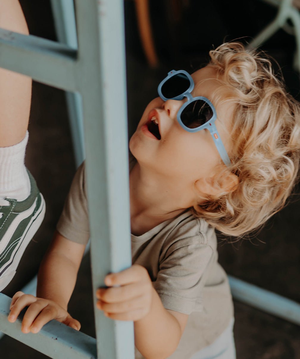 Hello Hossy - Sunglasses - Koody Sky Sunglasses - Light Blue - Tummy Time
