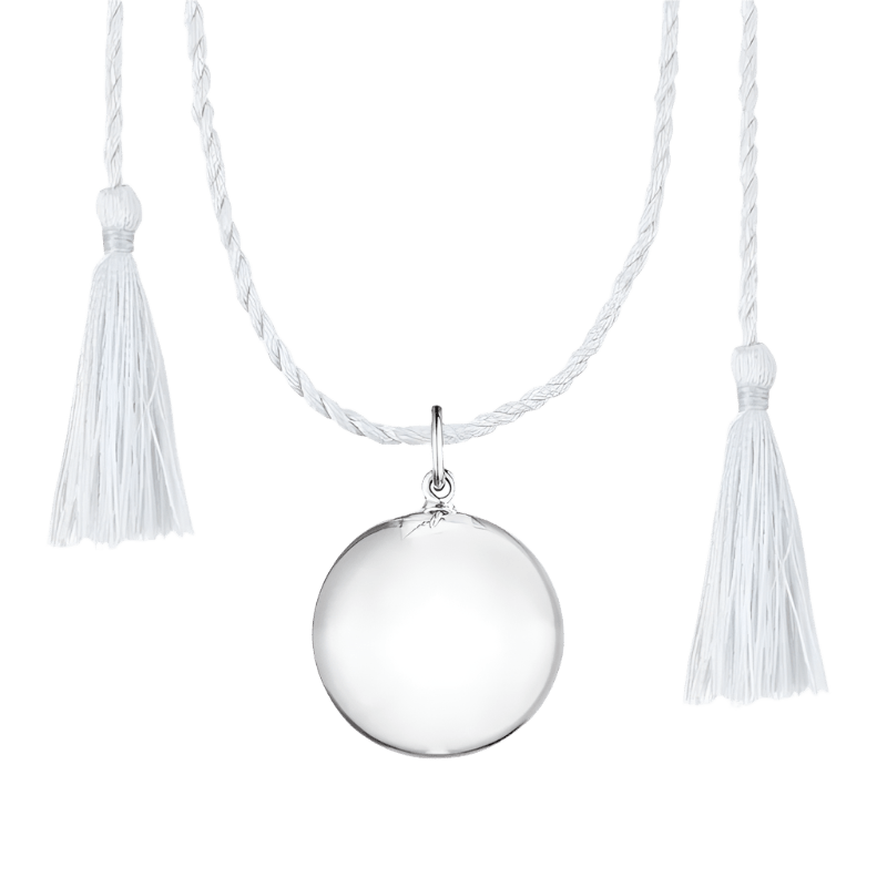 Ilado - Baby Comforters - Joy Pregnancy Necklace - Silver - Tummy Time