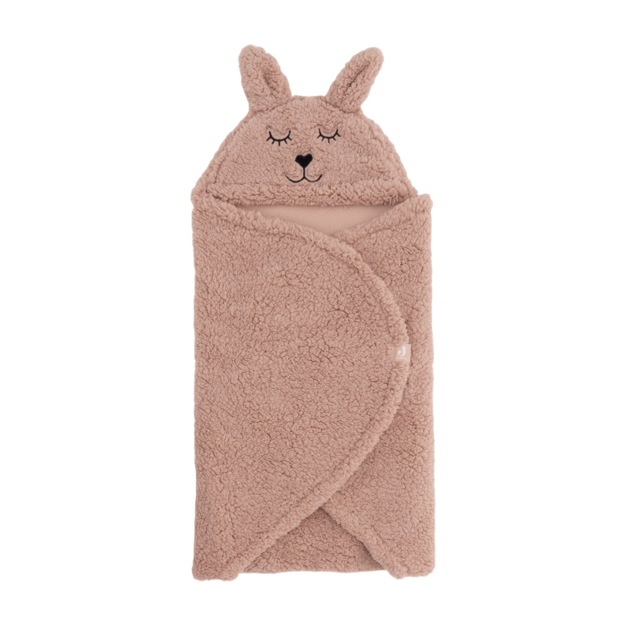 Jollein - Sleeping Bags, Blankets & Bed Bumpers - Wrap Blanket Bunny - Wild Rose - Tummy Time