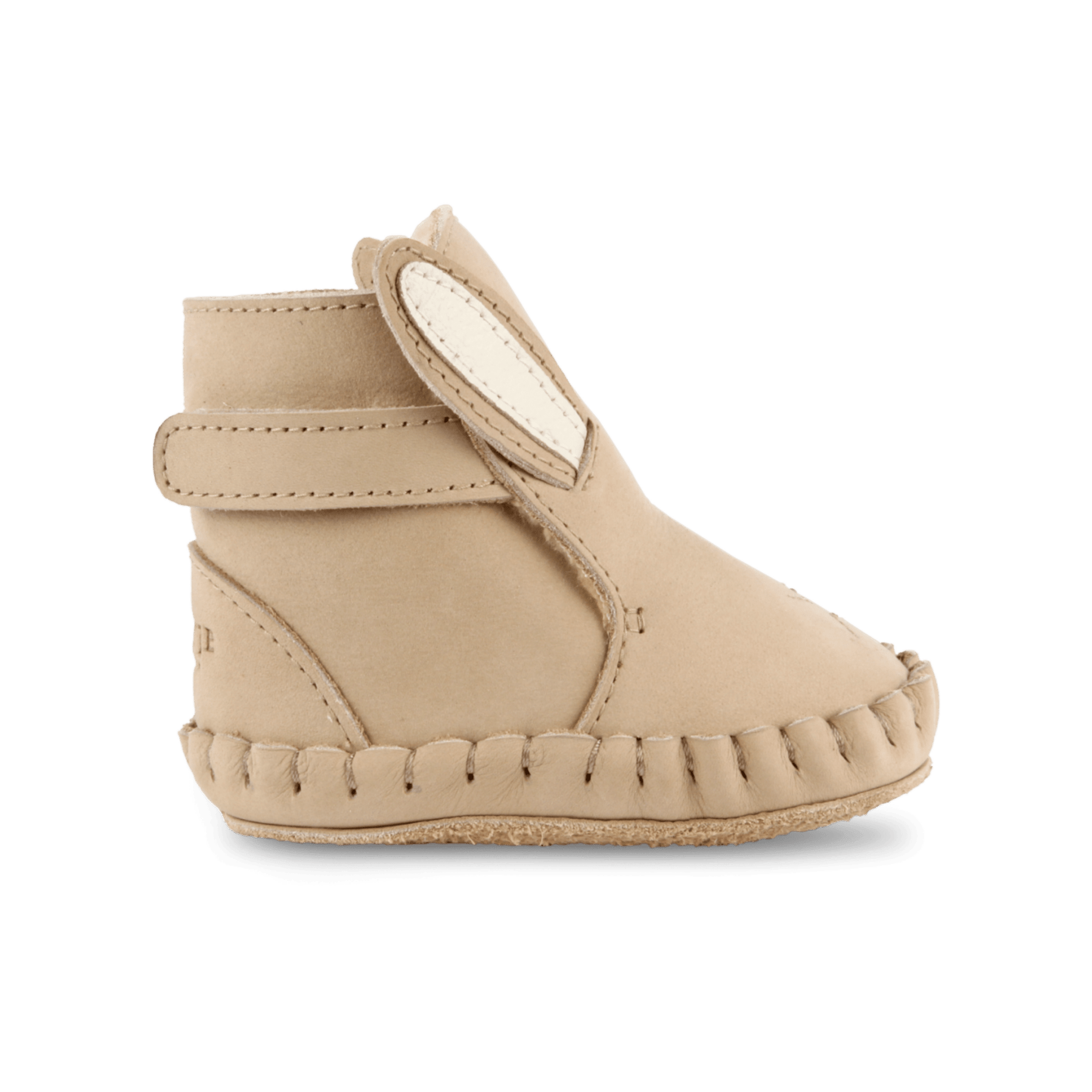 Donsje - Baby Footwear - Kapi Classic Booties - Bunny - Tummy Time