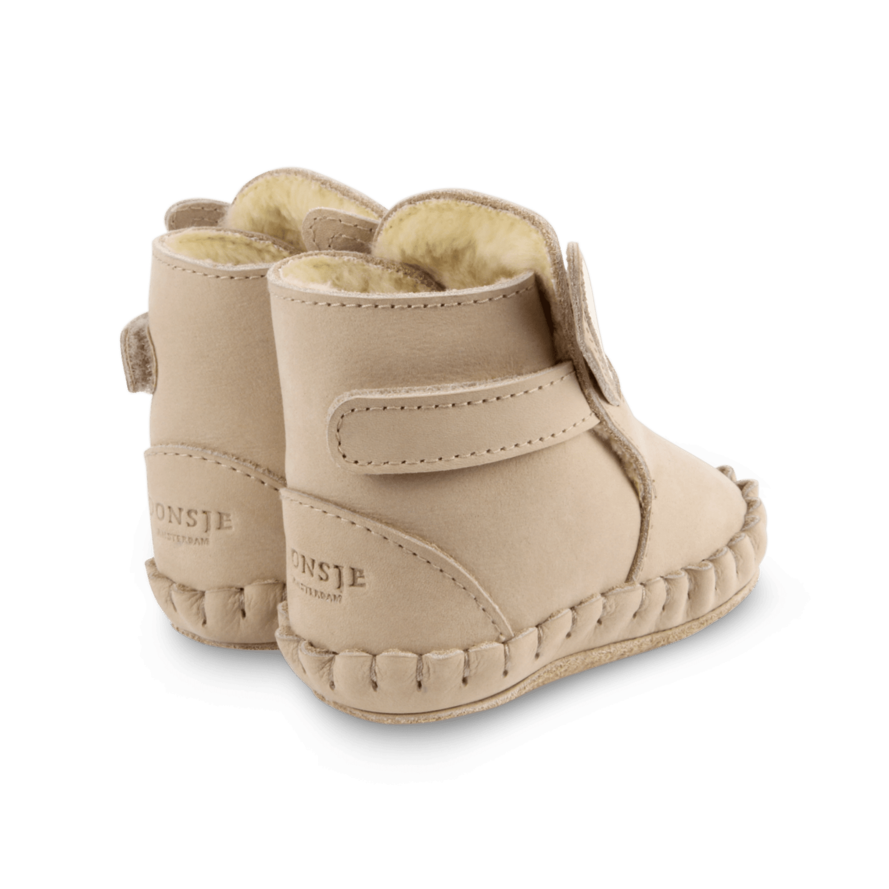 Donsje - Baby Footwear - Kapi Classic Booties - Bunny - Tummy Time