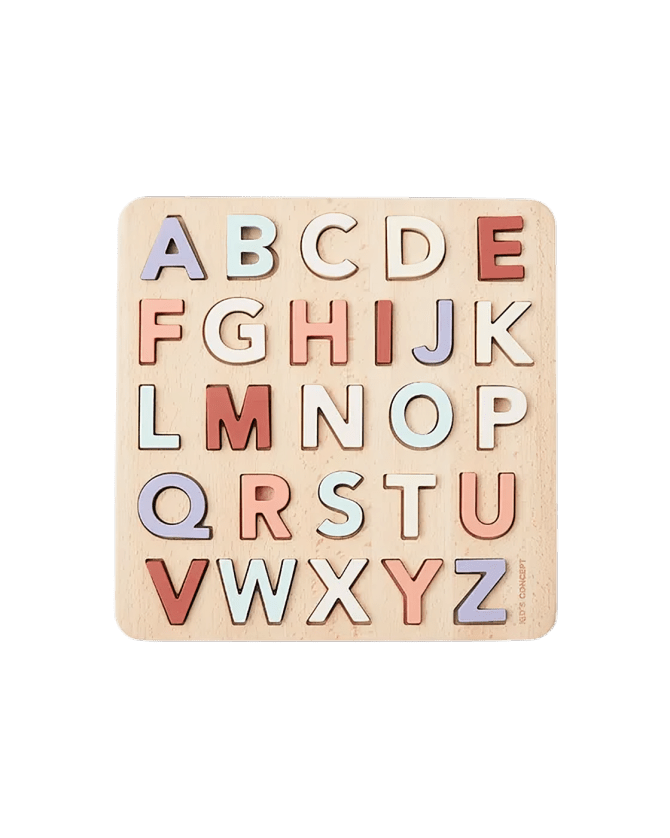 Kids Concept - Baby & Kids Puzzles - ABC Puzzle A - Z - Tummy Time
