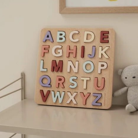 Kids Concept - Baby & Kids Puzzles - ABC Puzzle A - Z - Tummy Time