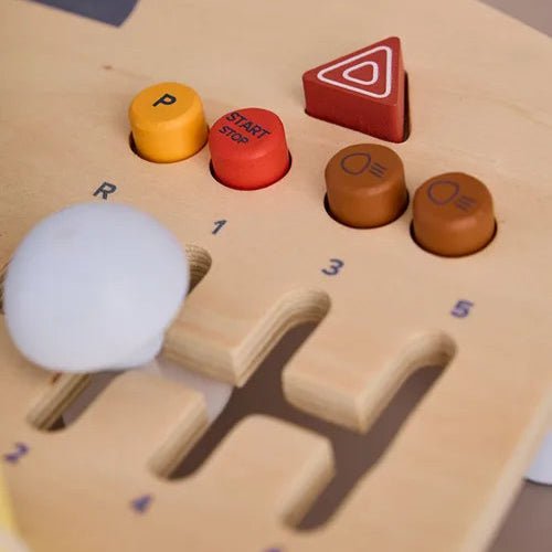 Kids Concept - Role Play Toys - Activity Board Car - Tummy Time