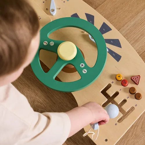 Kids Concept - Role Play Toys - Activity Board Car - Tummy Time