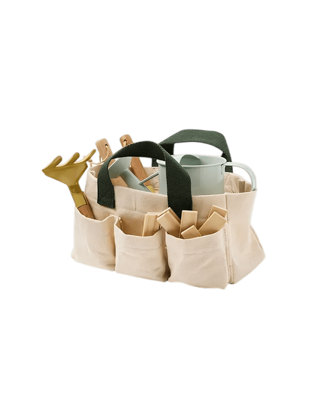 Kids Concept - Role Play Toys - Gardening Tool Set - Tummy Time