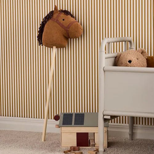 Kids Concept - Role Play Toys - Hobby Horse Vera - Tummy Time