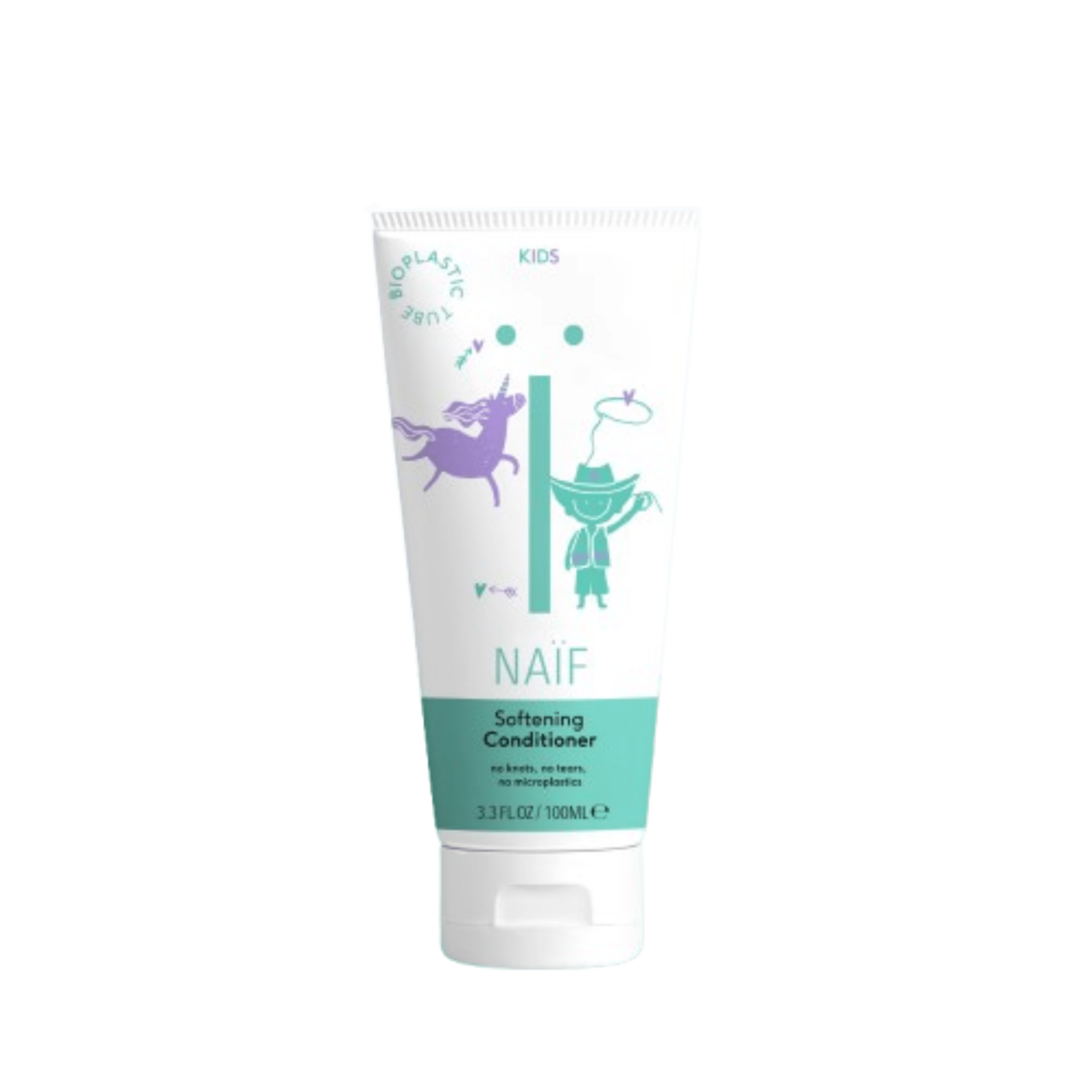 Naïf Care - Body & Hair Care - Kids Conditioner - 200ml - Tummy Time