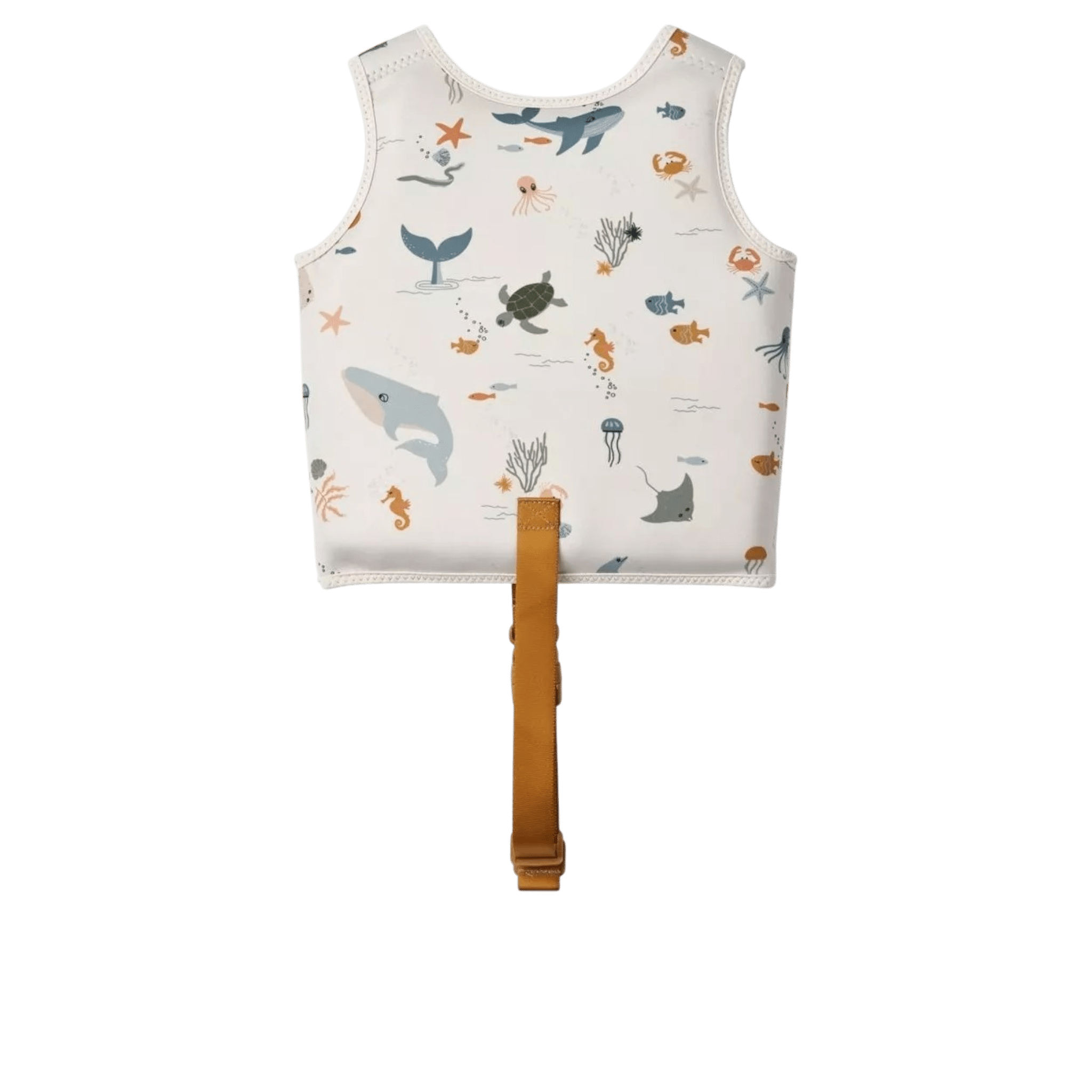 Liewood - Baby Swimwear - Dove Swim Vest - Sea Creature / Sandy - Tummy Time