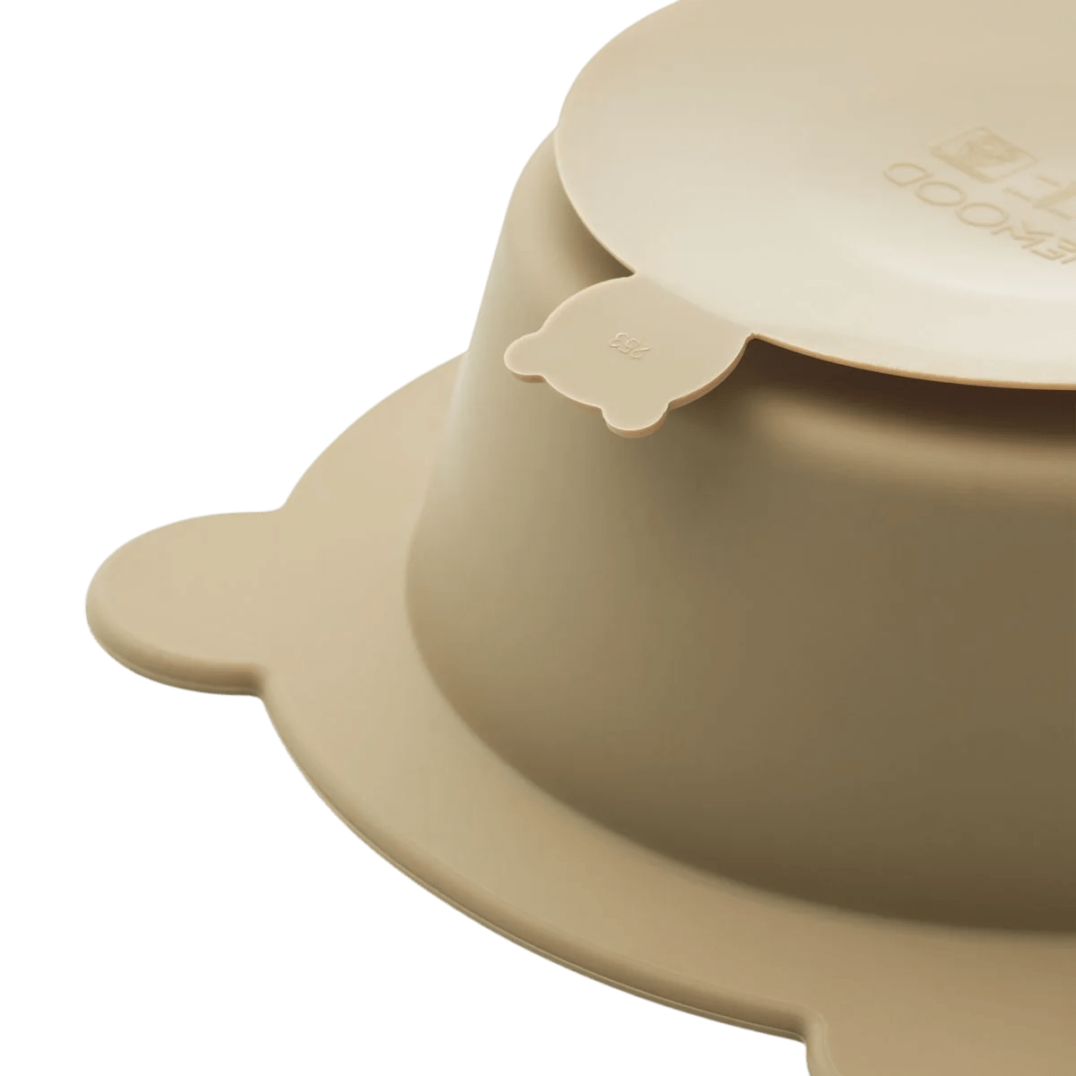 Liewood - Baby Tableware - 2 - Pack Peony Suction Bowl - Sandy / Oat - Tummy Time