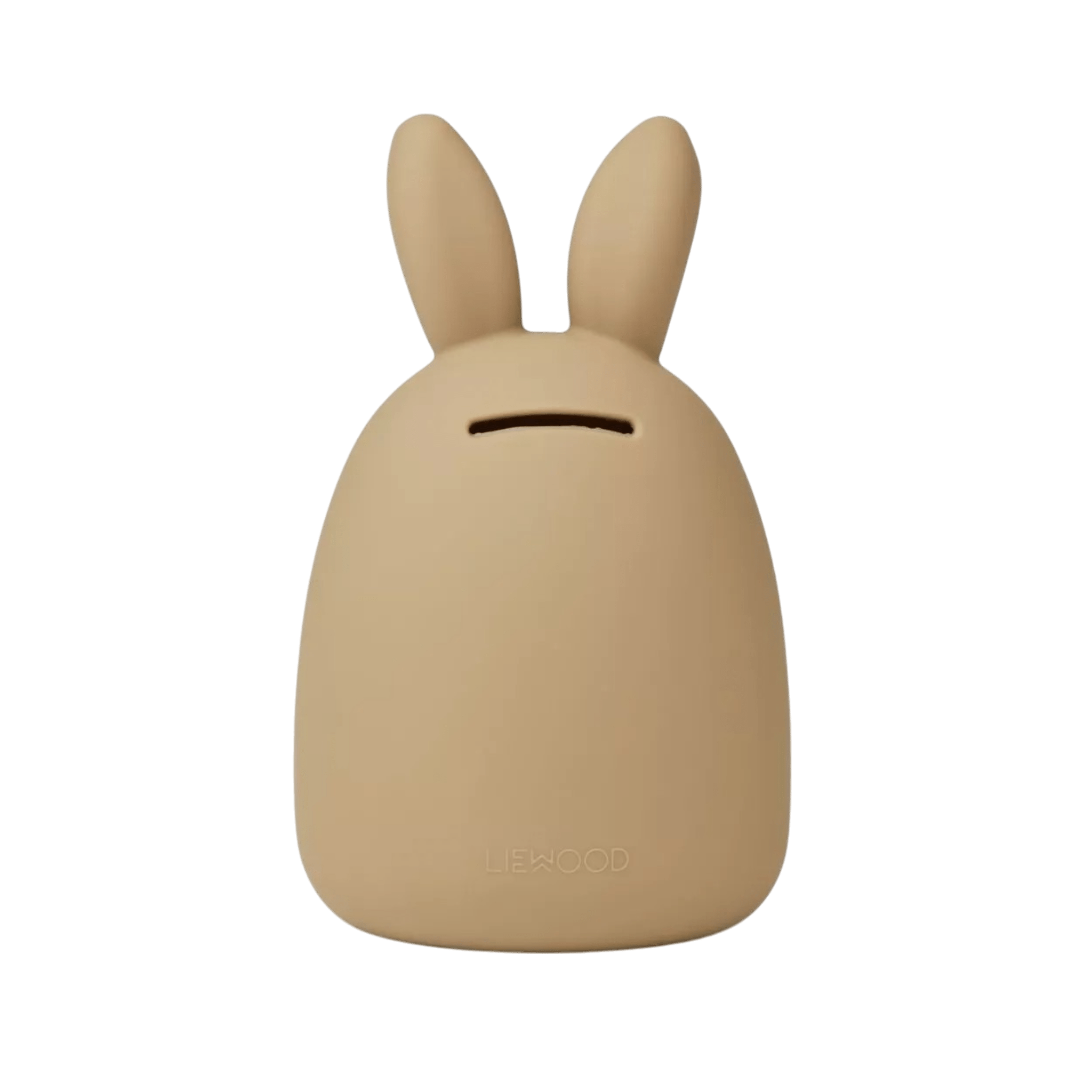 Liewood - Kids Small Accessories - Palma Money Bank - Rabbit Oat - Tummy Time