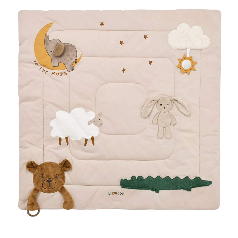 Liewood - Playmats, Playpens & Rugs - Bernet Activity Blanket - Sandy Multi Mix - Tummy Time