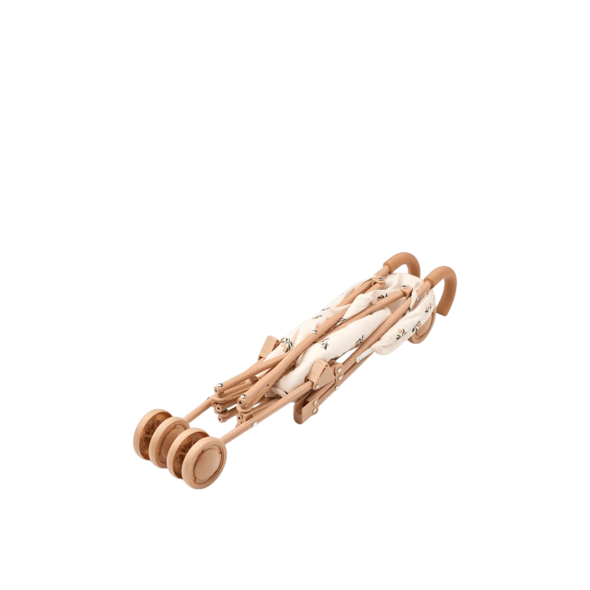 Liewood - Role Play Toys - Elsie Doll Stroller - Peach / Sea Shell - Tummy Time