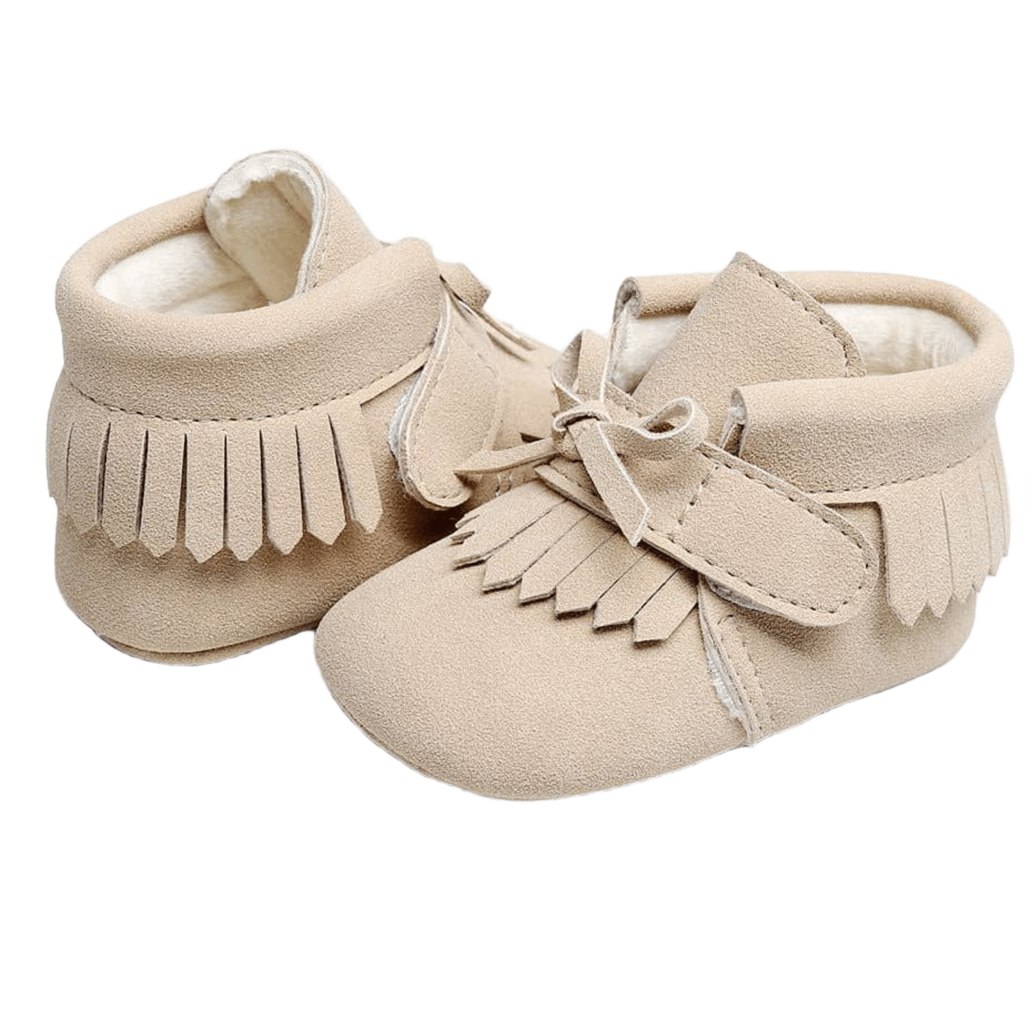 BabyMocs - Baby Footwear - Little Adventurer Mocs - Beige - Tummy Time