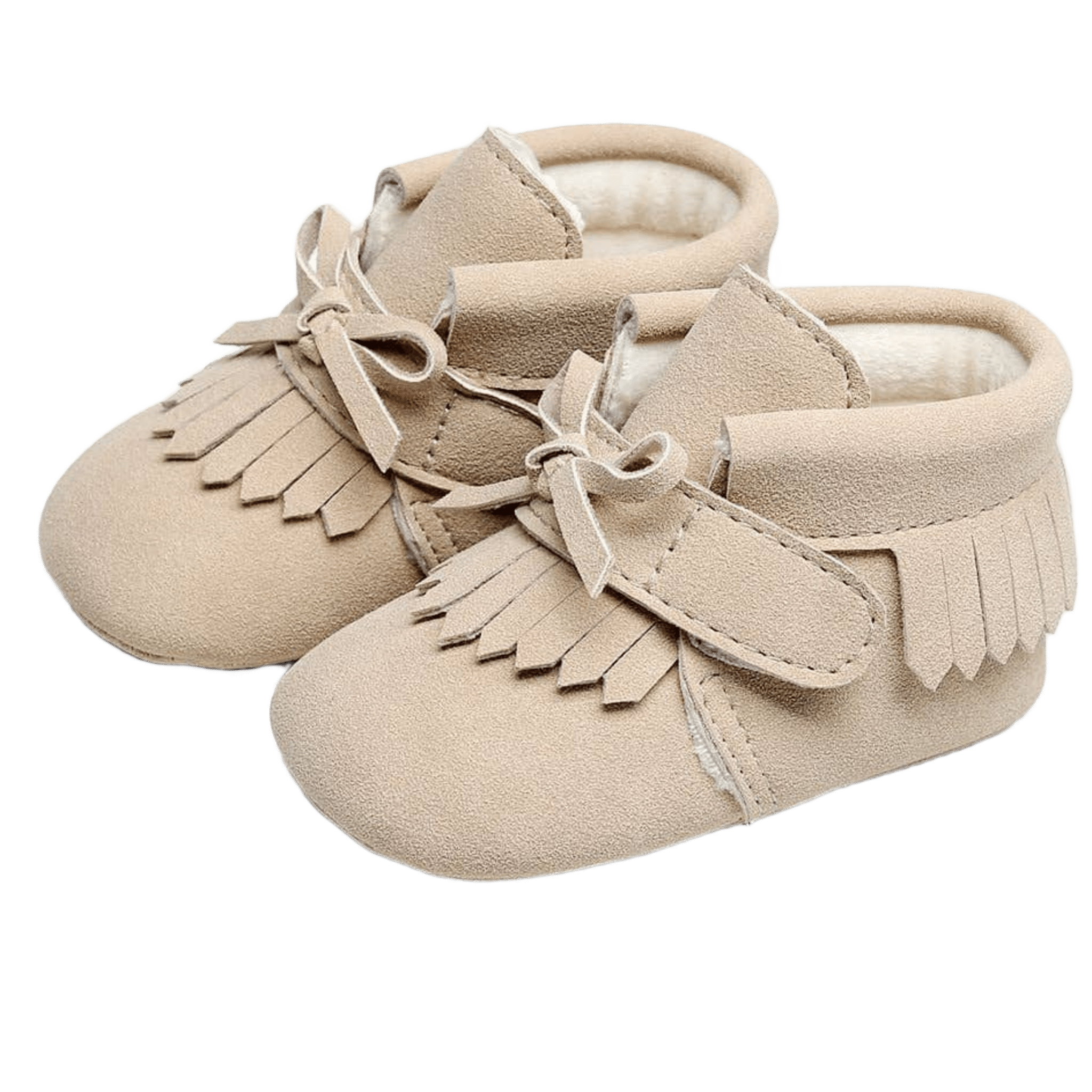 BabyMocs - Baby Footwear - Little Adventurer Mocs - Beige - Tummy Time