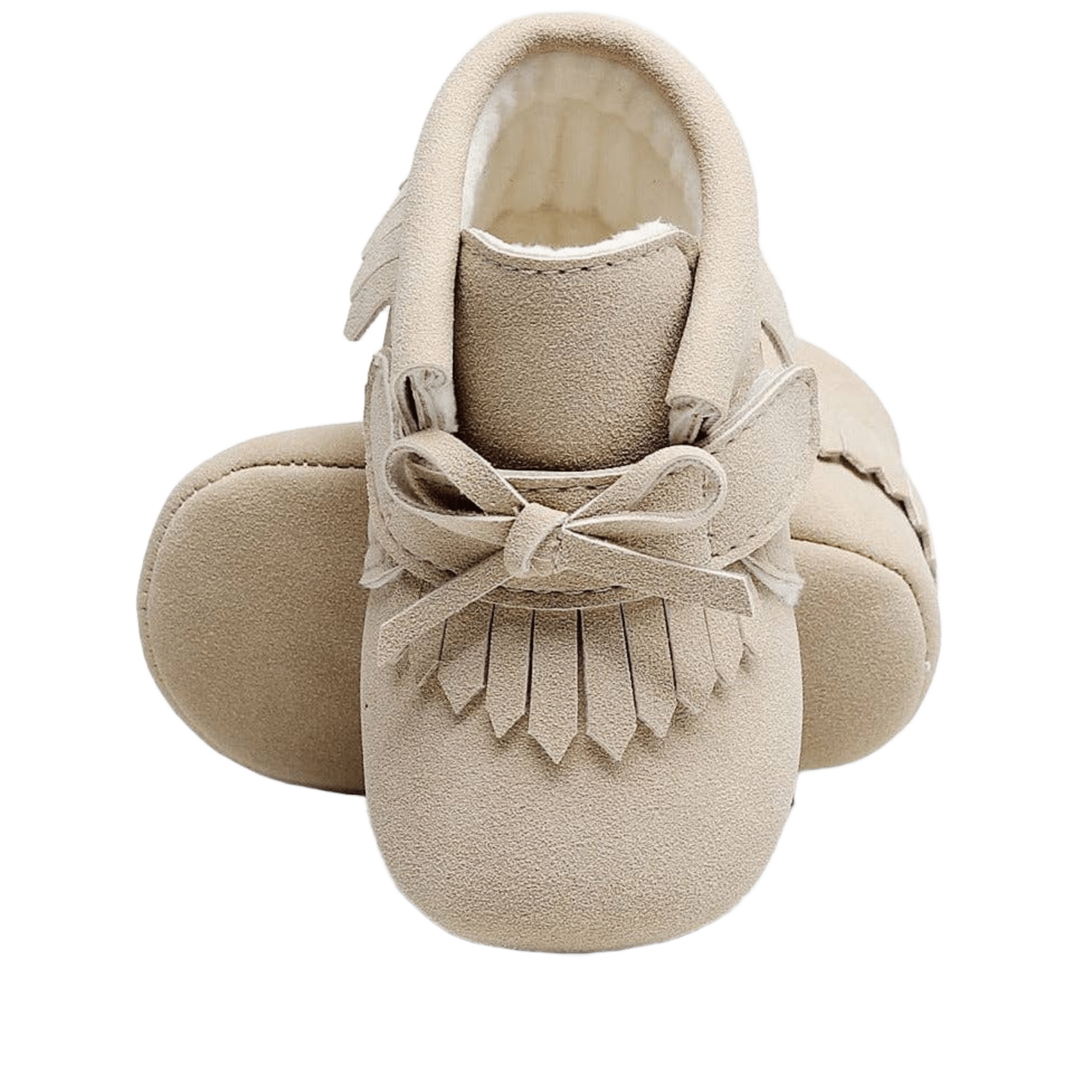 BabyMocs - Baby Footwear - Little Adventurer Mocs - Beige - Tummy Time