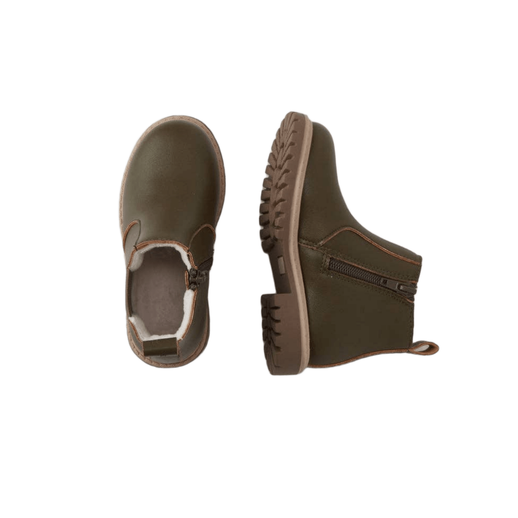 BabyMocs - Baby Footwear - Little Explorer Boots - Green - Tummy Time