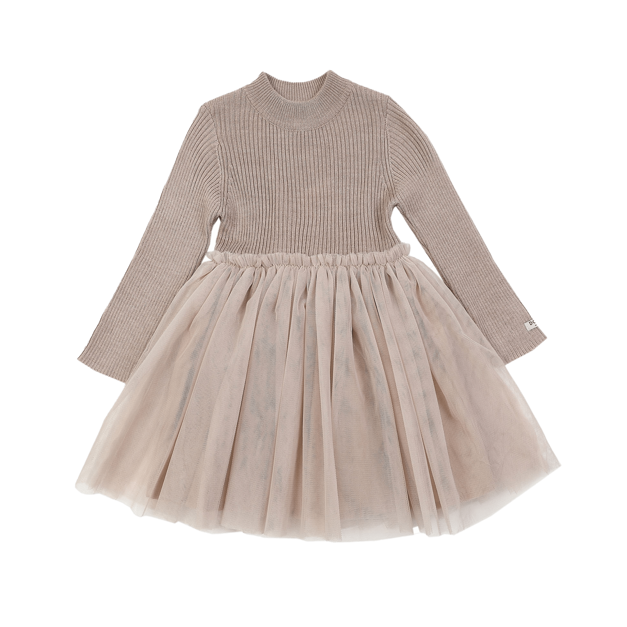 Donsje - Baby Dresses & Skirts - Lotus Dress - Rose Grey - Tummy Time