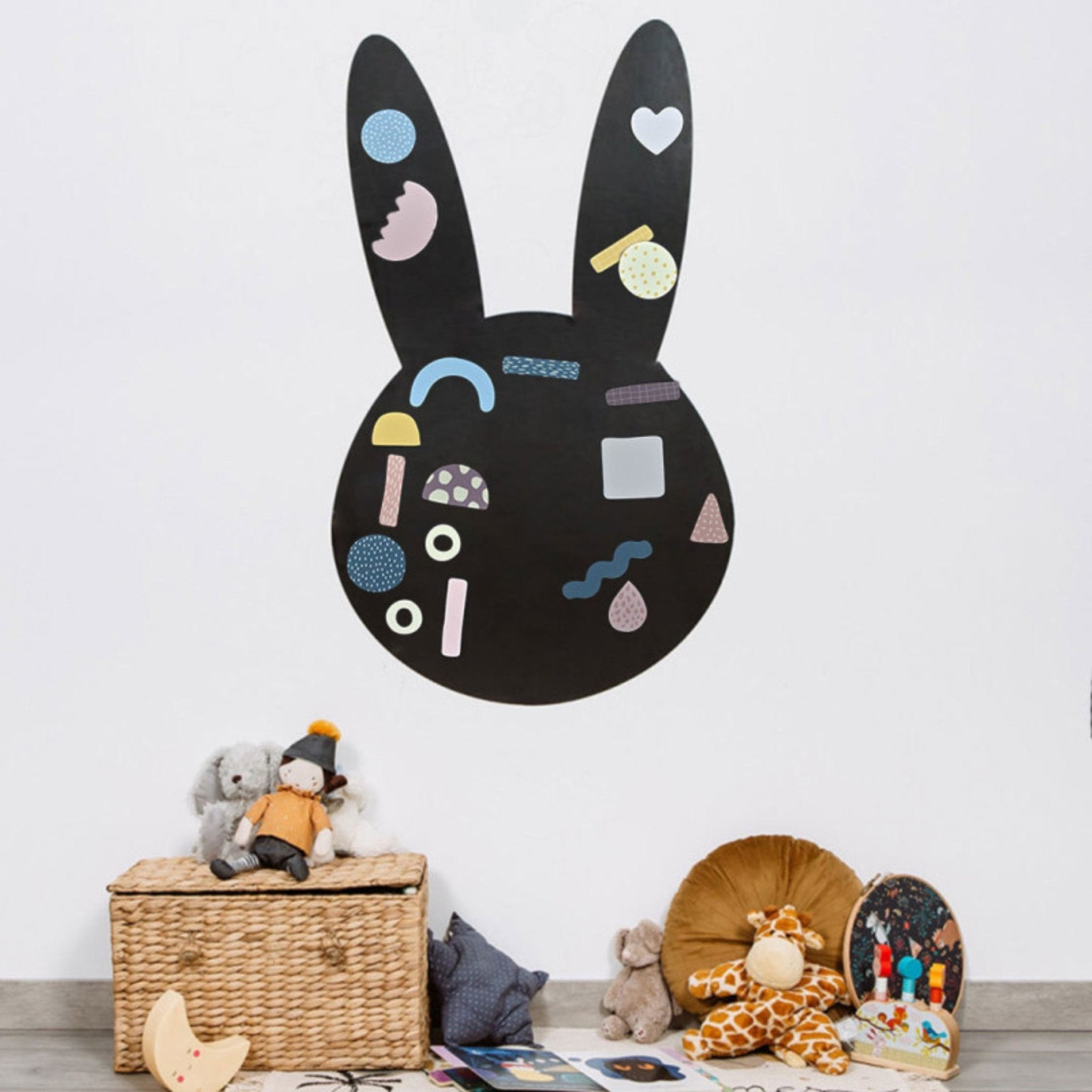 Ferflex - Educational Games - Magnetic Chalkboard - Rabbit - Tummy Time