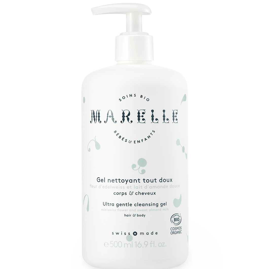 Marelle - Body & Hair Care - Ultra Gentle Cleansing Gel - 500ml - Tummy Time