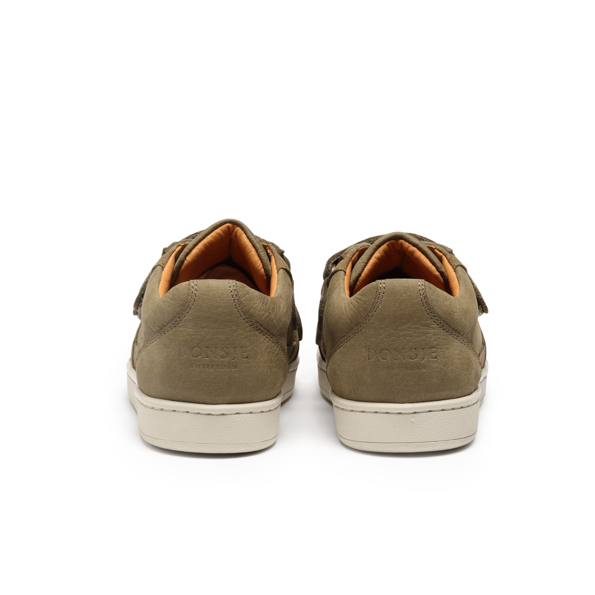 Donsje - Baby Footwear - Meyo Sneakers - Sage Betting Leather - Tummy Time