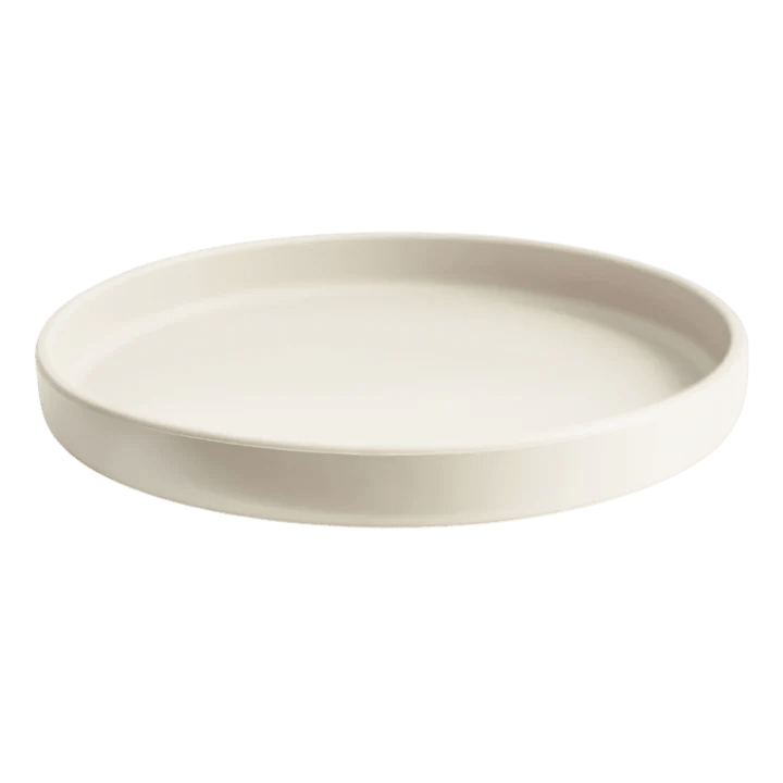 Mushie - Baby Tableware - Classic Silicone Suction Plate - Ivory - Tummy Time