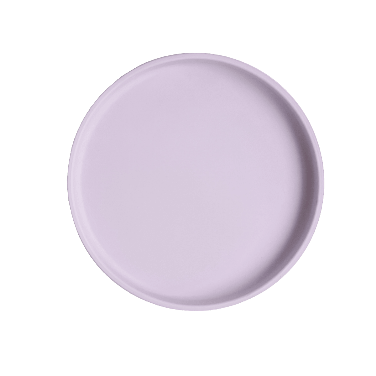 Mushie Klassischer Silikon Saugnapf Teller in Soft Lilac