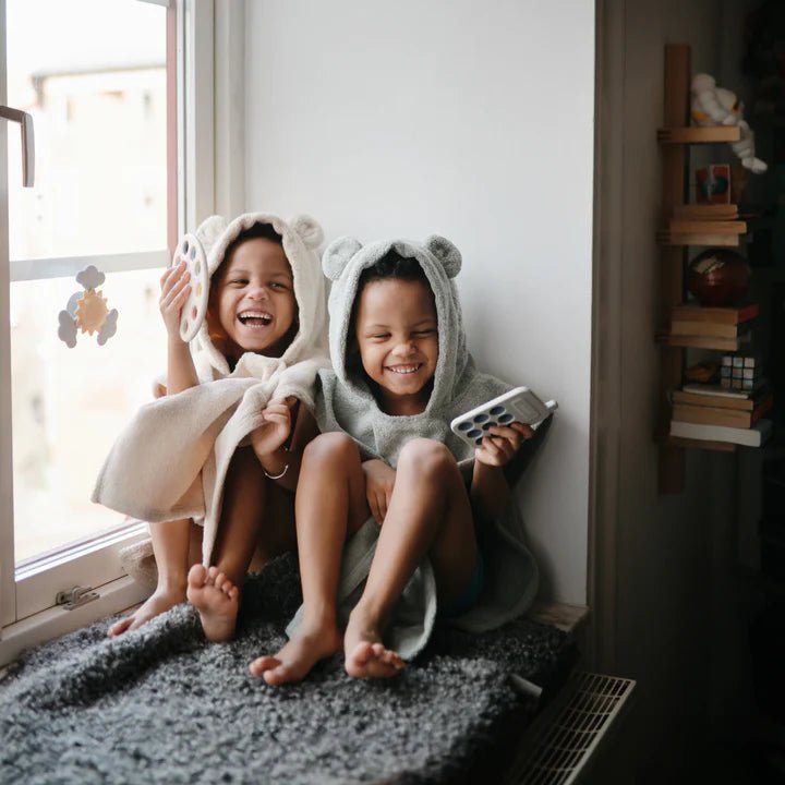 Mushie - Baby Toys & Rattles - Phone Press Toy - Tradewinds - Tummy Time