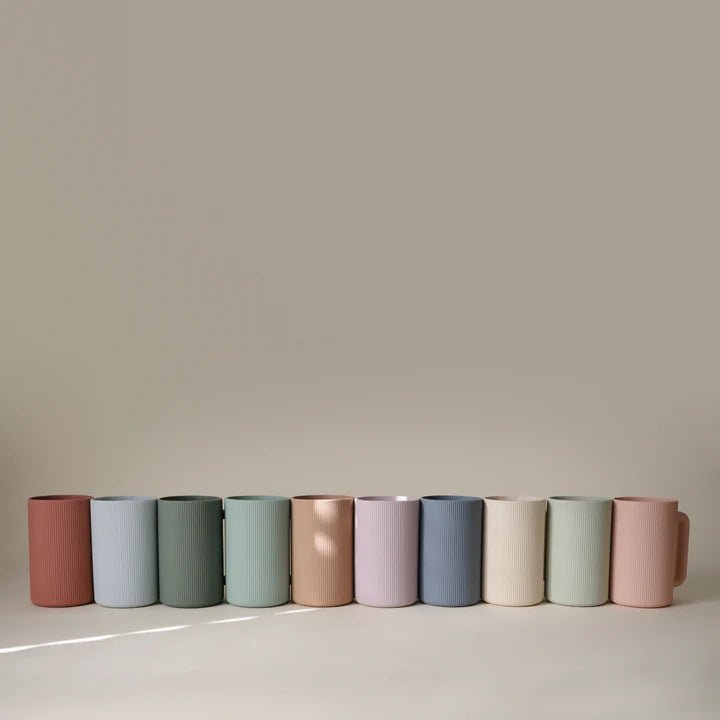 Mushie - Body & Hair Care - Bath Rinse Cup - Shifting Sand - Tummy Time