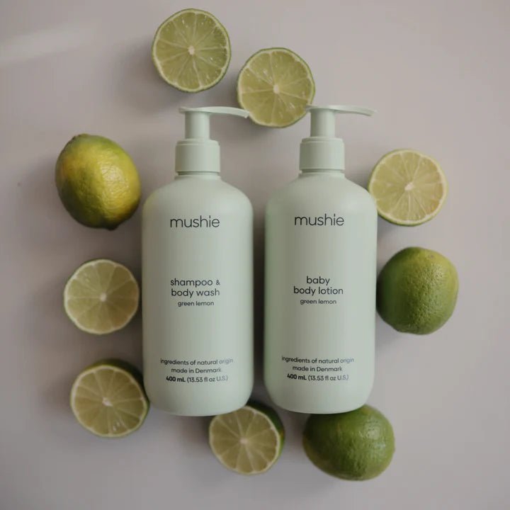 Mushie - Body & Hair Care - Body Lotion - Green Cosmos - Tummy Time