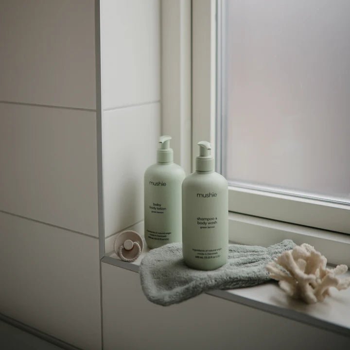 Mushie - Body & Hair Care - Body Lotion - Green Cosmos - Tummy Time