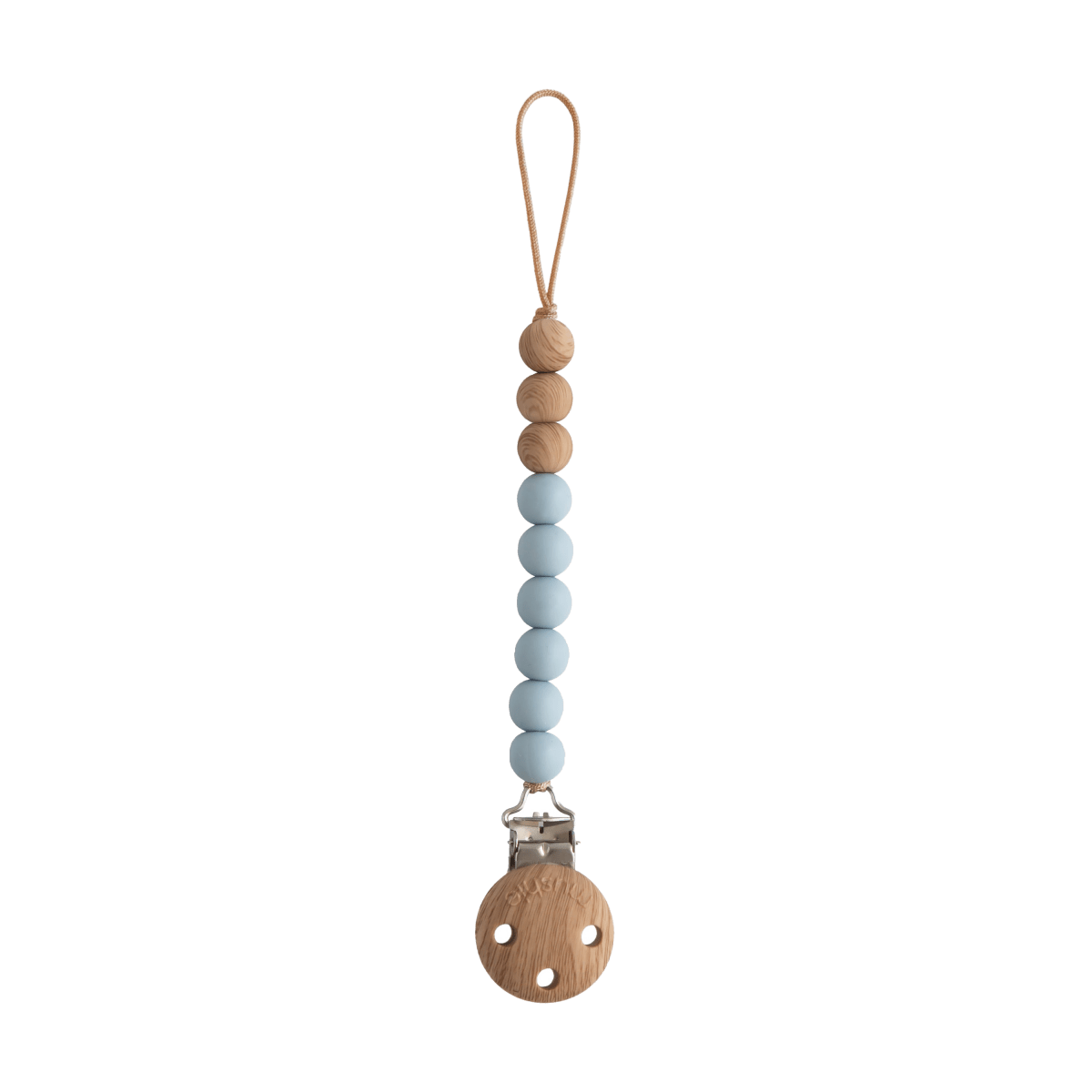 Mushie Silicone Pacifier Clip Eva - Cloud