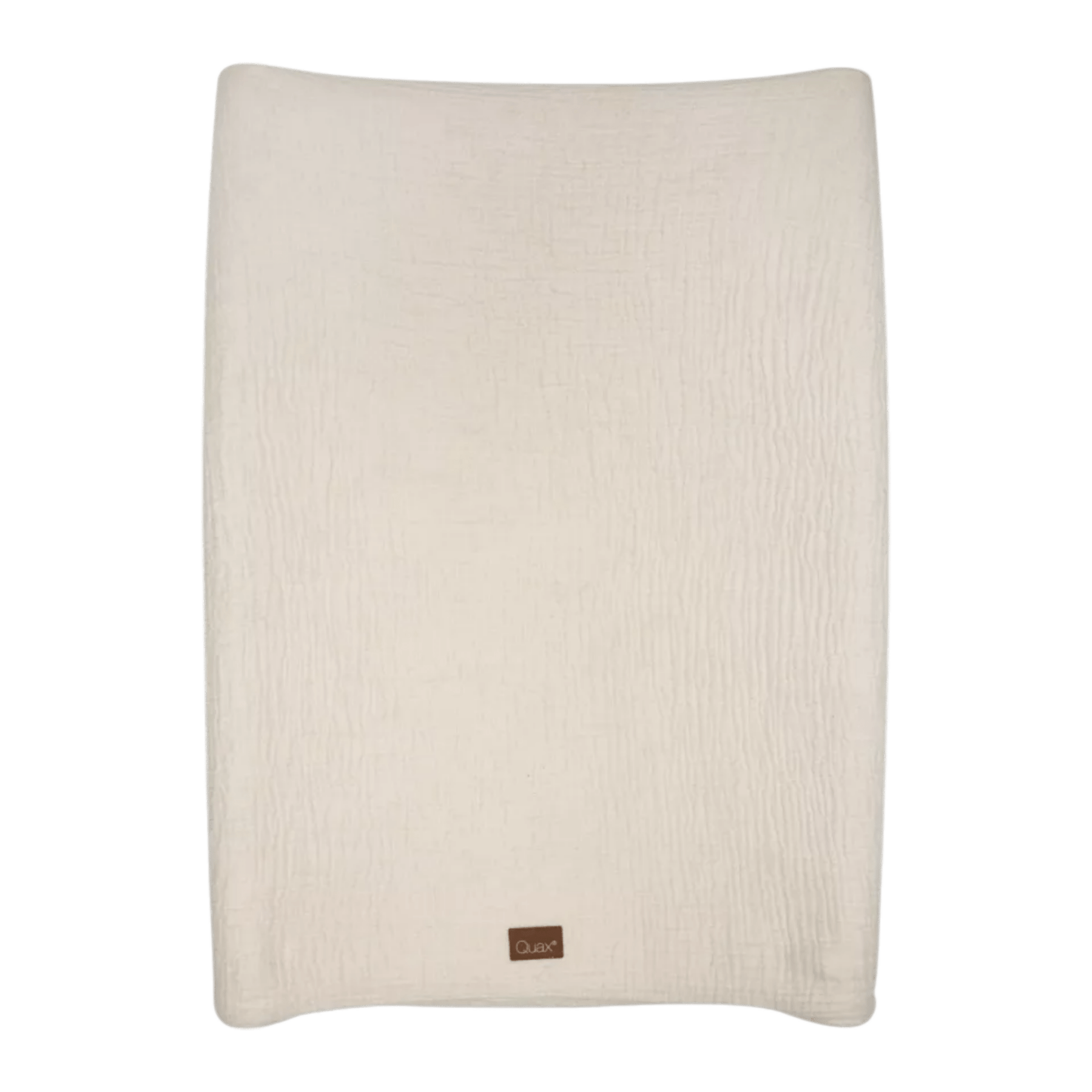 Quax - Changing Pads & Changing Tables - Muslin Changing Pad Cover - Natural Collection - Clay - Tummy Time
