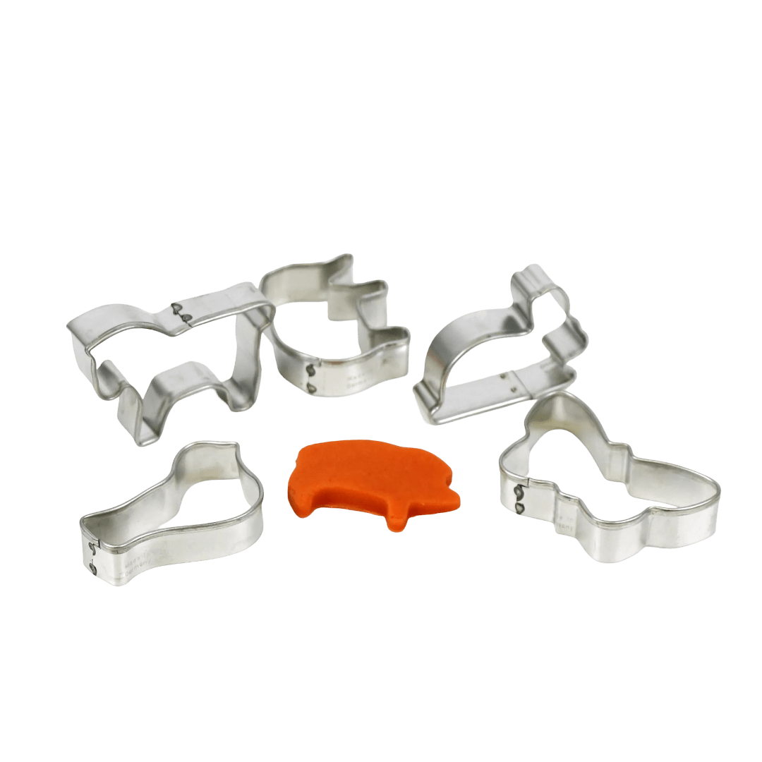 neoGRÜN - Arts & Crafts - Cookie Cutters – Set “Animals” - Tummy Time