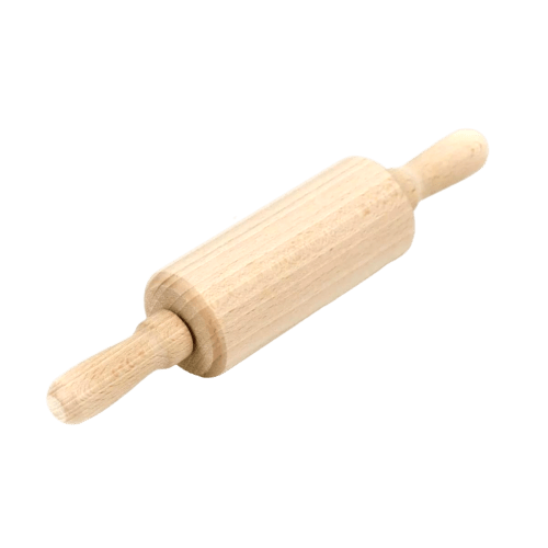 neoGRÜN - Arts & Crafts - Wooden Rolling Pin - Tummy Time