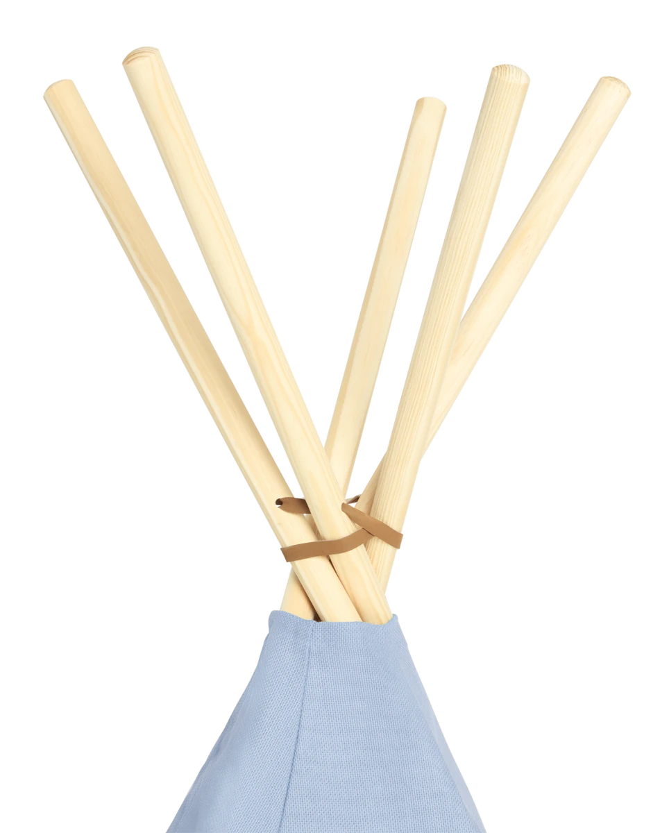 Nobodinoz - Baby & Kids Decoration - Nevada Tipi - Baltic Blue - Tummy Time