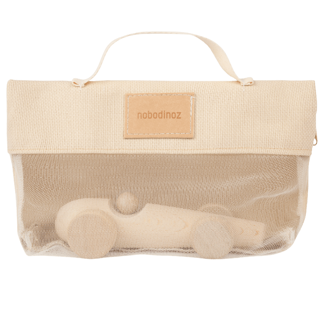 Nobodinoz - Baby Toys & Rattles - Wooden Racing Car - Tummy Time