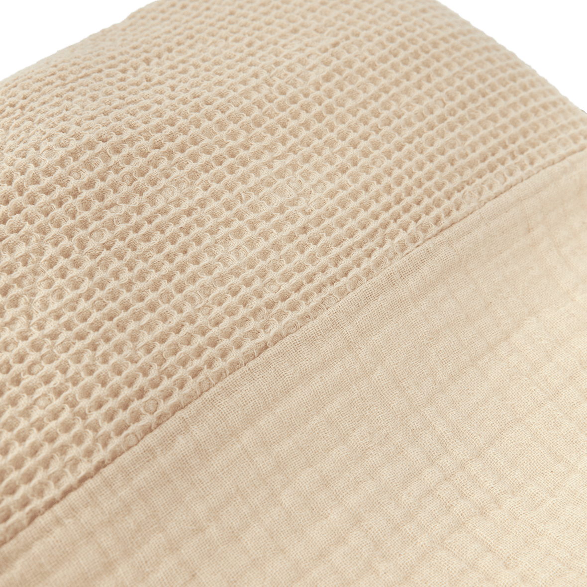 Nobodinoz - Changing Pads & Changing Tables - Wabi - Sabi Waterproof Baby Changing Mat & Washed Cotton Cover - Ginger - Tummy Time