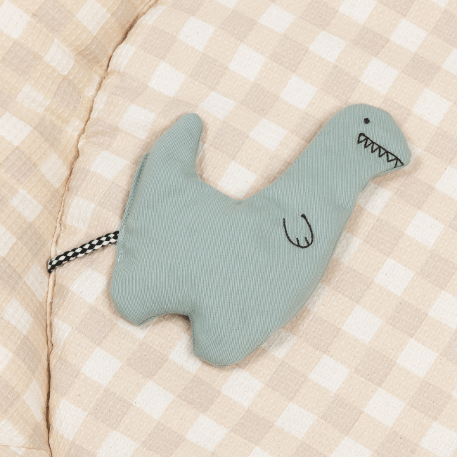 Nobodinoz - Playmats, Playpens & Rugs - Round Activity Nest Playground - Dinos - Tummy Time