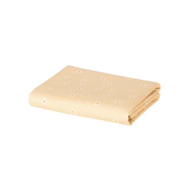 Nobodinoz - Sleeping Bags, Blankets & Bed Bumpers - Sunshine Waterproof Picnic Blanket - Daisies - Tummy Time