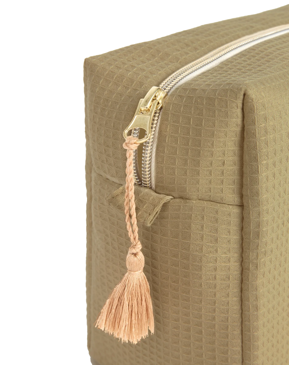 Nobodinoz - Toiletry Bags & Health Book - Diva Opera Toiletry Bag - Olive Green - Tummy Time